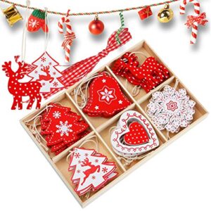 juehu 24 Pezzi Natale Ornament