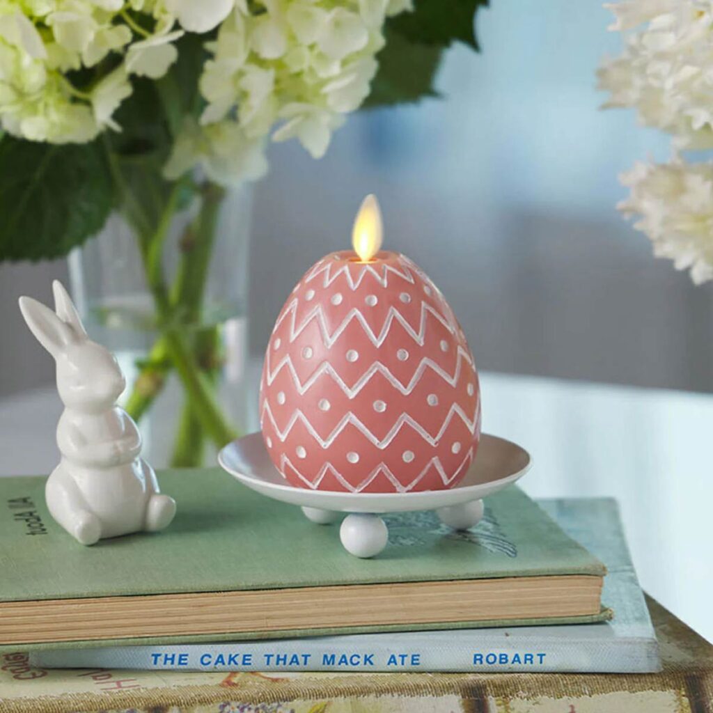candela pasquale a forma di uovo
